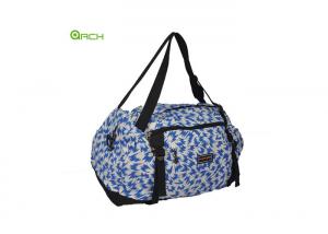 Wholesale 600D Printing Structured  Travel Durable Duffle Bag with double Nylon Zip from china suppliers