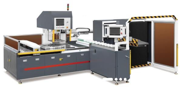 Cosmetic Labels Automatic Stripping Machine 22PCS/Min For Glass Industry