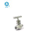 2 Way 6000PSI SS316 High Pressure Needle Valve 413bar Gas Media