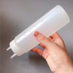 3 Holes Nozzles Mayonnaise Plastic Squeeze Bottles 350ml Empty Ketchup Sauce
