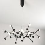 LED Modern Nodic Chandelier Pendant Light for Living Room Illumination