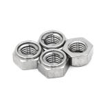 Stainless Steel 304 Metal Hexagon Lock Nut Passivated For Industrial