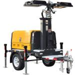 Events Diesel Light Tower Portable Diesel Engine LED Tower Light Flood Lighting