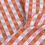 Ocean Recycled Activewear Knit Fabric Gingham Jacquard Bikini Swimwear
