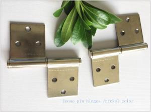 Wholesale Removable Lift Off Cabinet Hinges Folding Middle East Type Two Pieces Small Nickel Plated from china suppliers