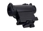 Black Finish Compact Red Dot Hunting Scopes With Flip - Up Lens Cover 24mm
