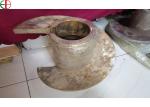 EB Customized 2Cr13 Helical Blade Spare Parts Impeller Wear Plate Shaft Rotating