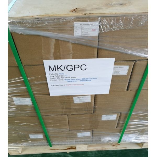Silk Screen Printing 2mm Thick PETG Plastic Sheet For PETG Card Body Production