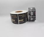 Custom Paper Sticker Labels Gold Hologram For Beer Bottles