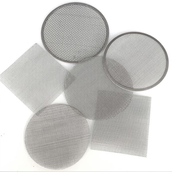 Customizable Plain Weave Stainless Steel Woven Wire Mesh with Alkali Resistance