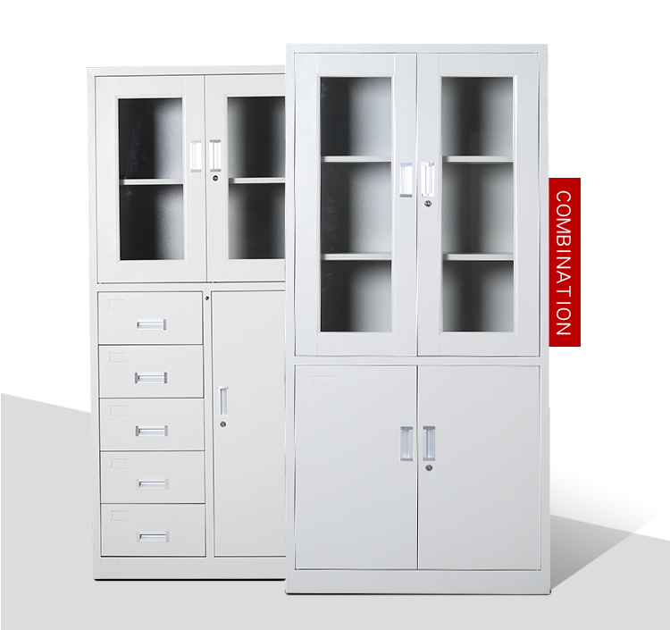 Hospitals Office 0.6mm Small Steel File Cabinets 4 Door