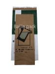 Customized Shape Heat Sealed Paper Bags Biodegradable Solution For Industrial