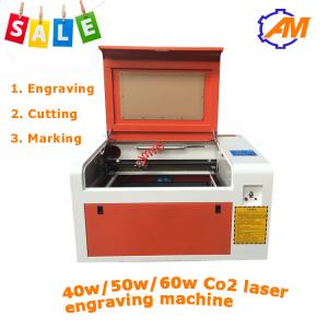 Wholesale Mini co2 laser engraving cutting machine engraver 40w from china suppliers