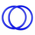 Anti - Aging Coloured Rubber O Rings , Industrial Rubber Seals Different Sizes