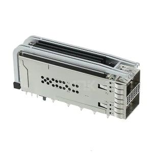 Wholesale 2299940-5 TE ZQSFP+ Receptacle With Cage Ganged (2x1) with Heat Sink Connector Included Lightpipe from china suppliers