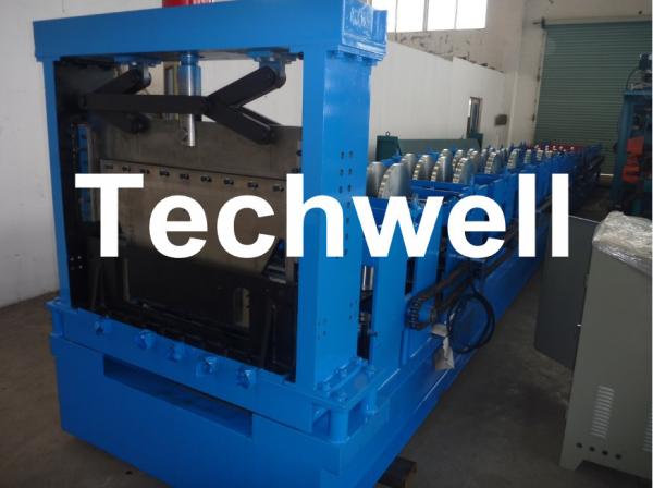 Hydraulic Cutting Steel C Shaped Purlin Roll Forming Machine For GI, Carbon