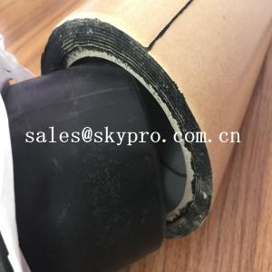 Wholesale 0.9mm Thickness Molded Rubber Products Butyl Rubber Adhesive Tape Aggressive from china suppliers