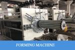 Hdpe Hollow Wall Winding Plastic Pipe Production Line For Big Diameter Water