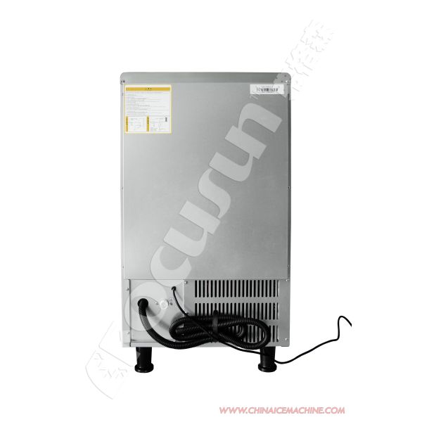 Commercial Cube Ice Maker Machine with Transparent Design and Automatic Operation