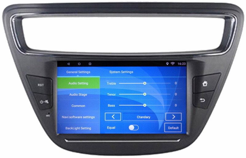 Ouchuangbo audo multimedia android 6.0 for Chevrolet Lova 2016 with gps navigation SWC 16GB RAM