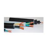 High Flexible 3 Core Rubber Electrical Cable , Machine Tool Cables Oil