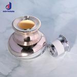 30g Clear Plastic PET Jars Cosmetic Plastic Jars With Flip Top Lids