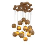 Wood Ball Pendant Lights For Indoor home Lighting Fixtures (WH-WP-15)