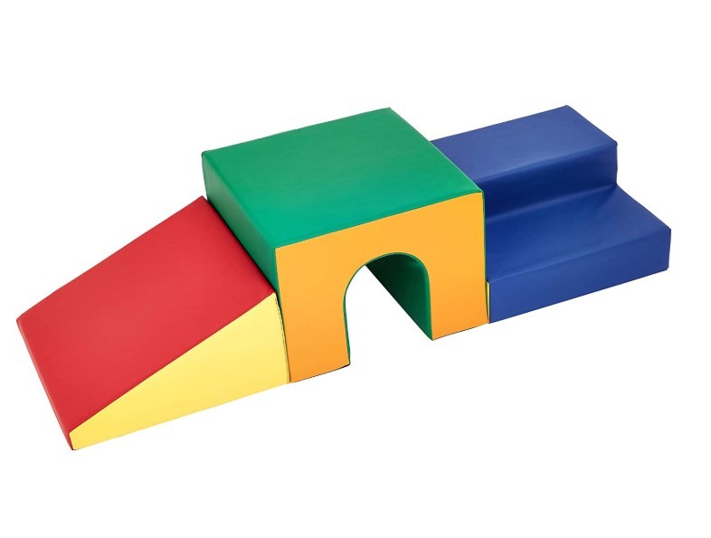 Factory Direct Ecr4kids Softzone Single Soft Foam Play Tunnel Or Climbers