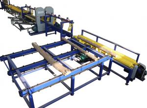 Wholesale Twin Vertical Log Cutting Sawmill Production Line Double Heads Bandsaw Equipment Sawmill Line from china suppliers