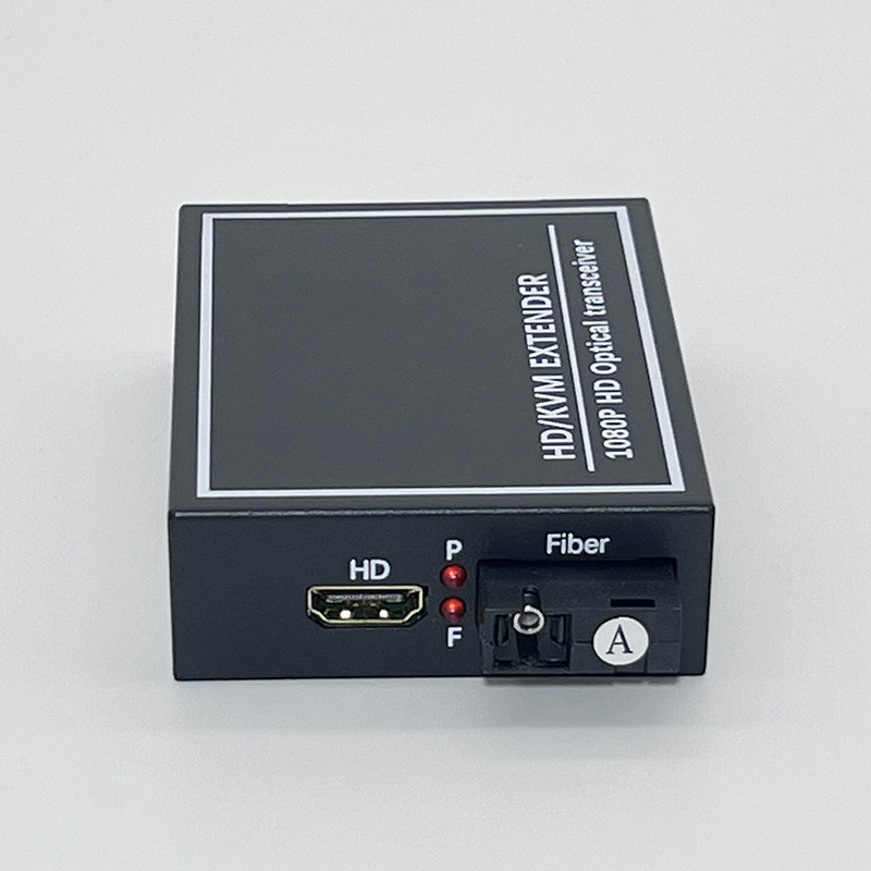 FONGKO Optical Extender HD to MI Fiber Optic Converter HD/KVM EXTENDER 1080P HD Optical Transceiver