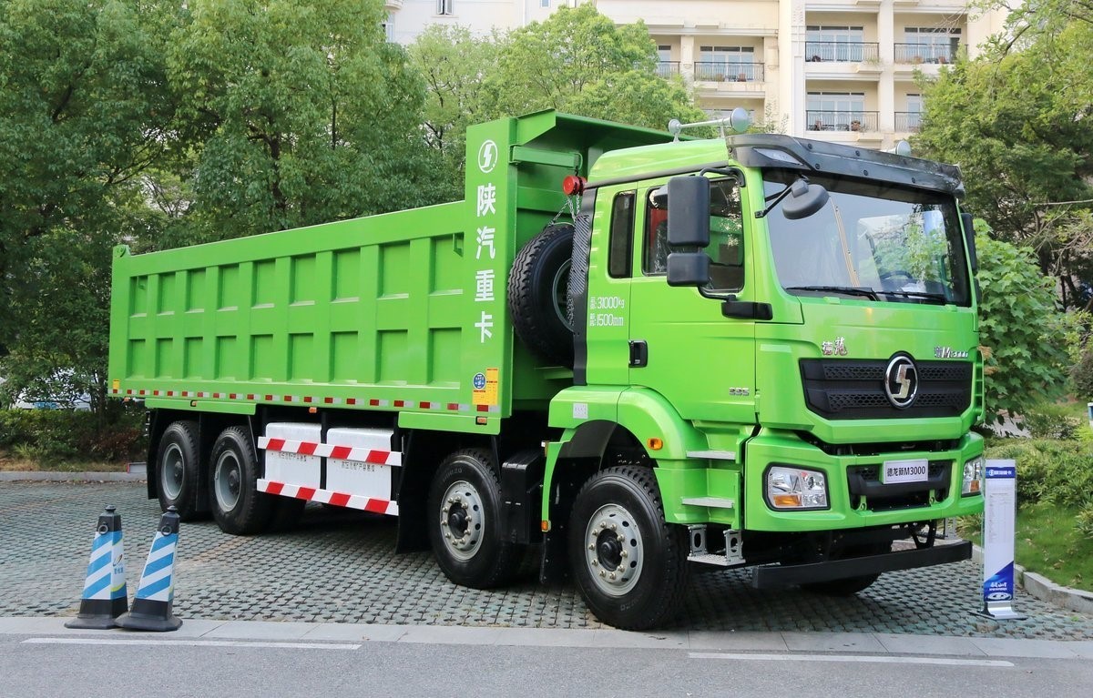 60 Ton Heavy 430HP 6x4 Shacman M3000 Dump Truck in Dubai Dump Tank Length 5.3-6.2M