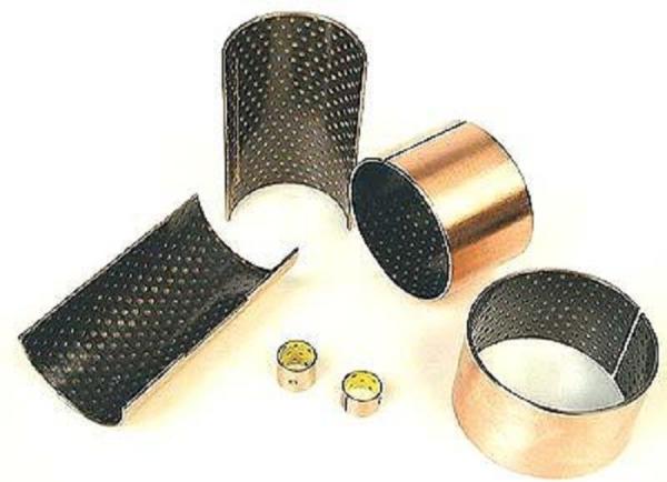 PTFE Filled Split Bronze Bushed Journal Bearing Anti Corrosion For Pharmaceutica
