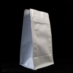 Food-Grade Blank Paper Coffee Bags With Odorless Material And Reusable Sealing