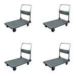 Color Platform Trolley Total Height 90cm for Easy Transportation