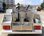 70KM/H GSE Portable Toilet Truck 4000L Sewage Tank