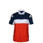 Knitting Custom Logo Polyester Cotton Sportswear Uniform Golf Polo Shirt With