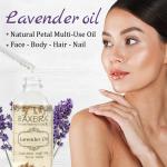 Pure Natural Whitening Moisturizing and Firming Lavender Hair Body Hand and Nail