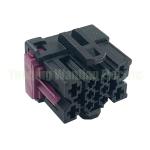 10 Pin 1J0937733 Auto Wiring Harness Connector Automotive Electrical Connector
