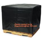 Reusabe PVC Tarpaulin Cover,Heavy Duty Plastic PVC Pallet Cover Tarp, Duarable
