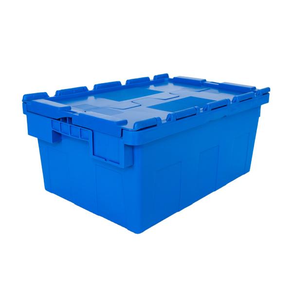 PP Customized Color Tote Box for Storage Solid Plastic Turnover Logistic