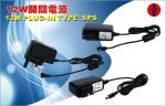 UL/EU/BS Plug-in Power Supply 12W AC/DC