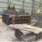 Automatic Horizontal Scrap Metal Baler 2800X1600X1800 Mm ALLOY for Waste Paper