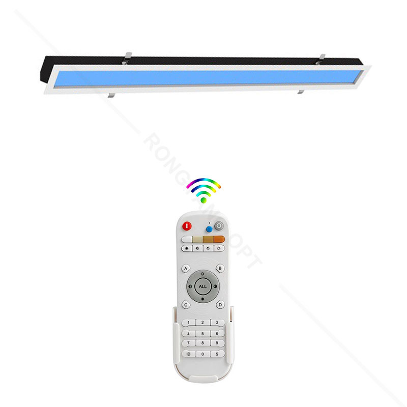 Remote Control LED Ceiling Panel Light Lamp CRI 95 115X14 50W
