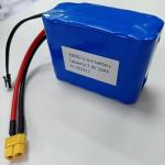 Custom Battery Pack 7.4V 16Ah 2S5P 18650 Cell 3200mAh BMS 25A With MX3.0