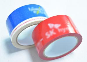 China Custom Blue Anti - Counterfeit Security Seal Tape /  Carpet Seaming Tape on sale
