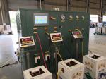 R134a cylinder refrigerant refilling machine oil less ISO tank split charging