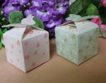 Food Disposable Paper Box Packaging / Bio - Degradable Corrugated Box For Candy
