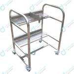 2 Layer Four wheel FUJI NXT Series SMT Feeder Carts