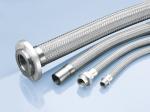 Stainless Steel 304 Braided Mesh Metal Flexible Hose 40cm