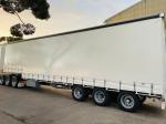 Side Wall/Curtain Side/Fence Semi Trailer with Mechanical Suspension and 12R22.5